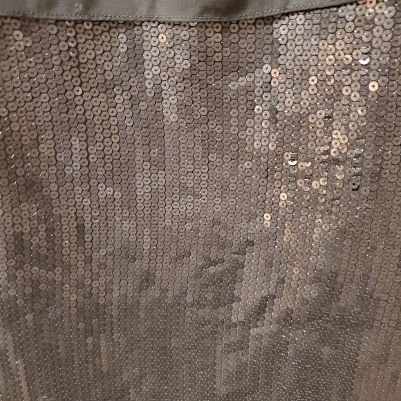 Sequence and sheer black party mini dress - Picture 4 of 5